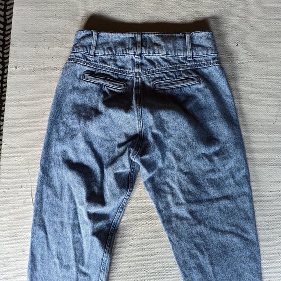 Sézane Sam Trousers / Jeans  | Light Blue - Picture 15 of 16